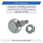 Rear Sway Bar Bolt for Jeep Wrangler 97 06 Grand Cherokee 99 04 Dakota 97 07 4