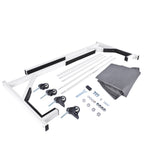 White HARDTOP STORAGE CART with COVER Hard Top for Chevrolet Corvette Mercedes
