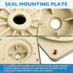356012 Seal Plate Almond for Pentair SuperFlo Sta-Rite Pool Pump Mounting Plate