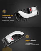HY1352134 Inside Interior Door Handle Kit for Hyundai Sonata 2005-2008 HY1553108