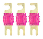 Mini ANL Fuse 50 Amp 50A 32V AFS Fuses for Auto Marine Stereo Audio Video 3 Pack