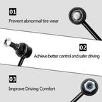 Front Stabilizer Sway Bar End Links for Chevy Equinox GMC Terrain 2007 2017 2Pcs