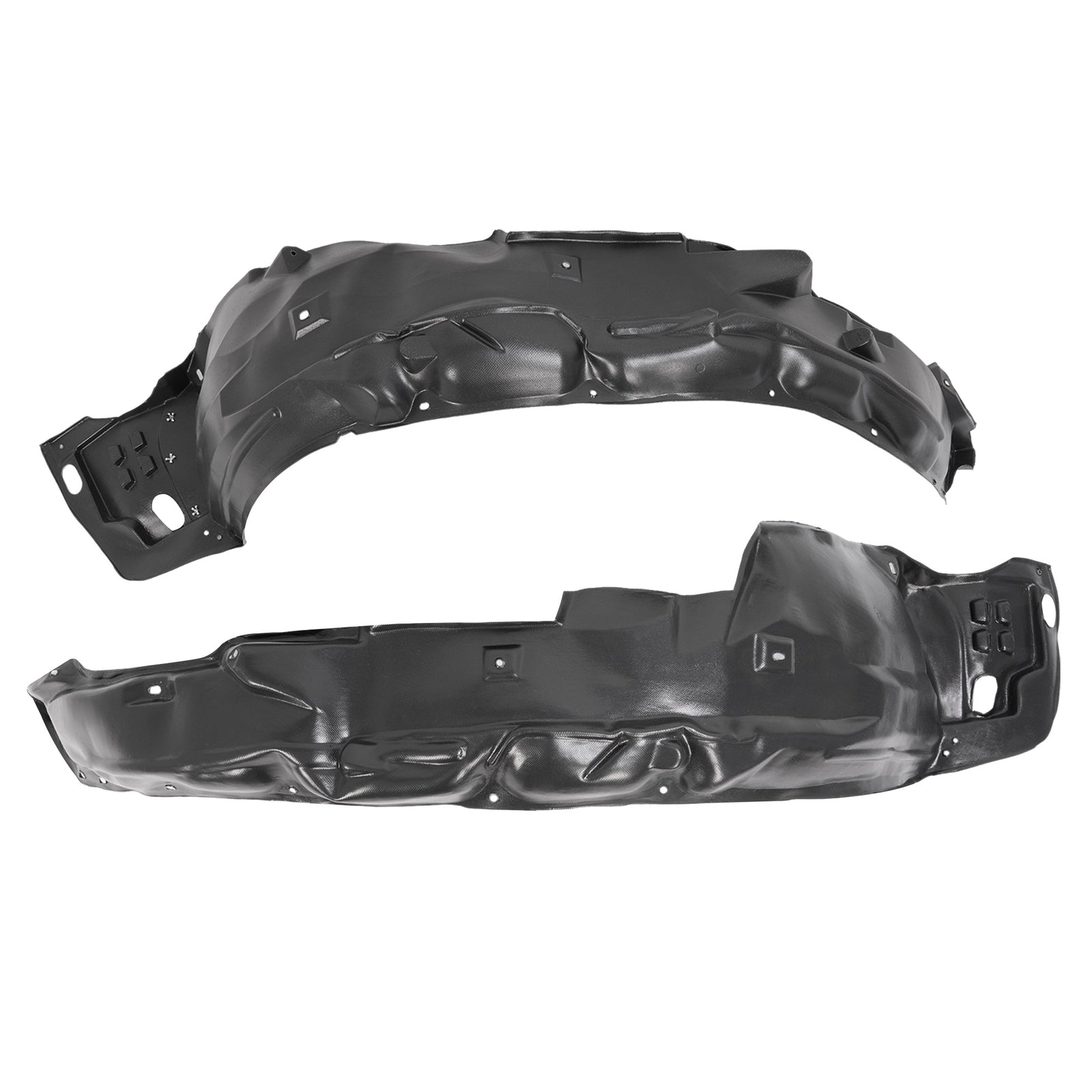 Front LH and RH Splash Shield Inner Fender Liner for 2012-2015 Honda Civic