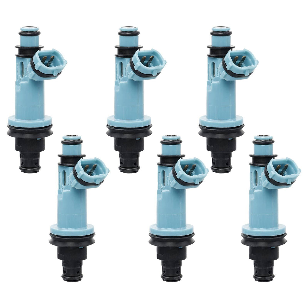2325046090 Fuel Injectors Set for Lexus GS300 IS300 SC300 Toyota Supra 98 to 05 6X