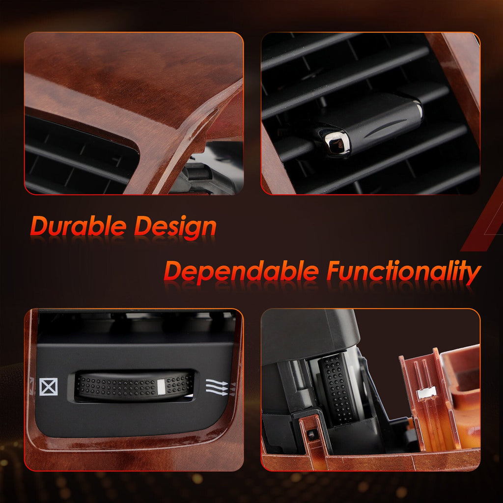 Instrument Air Vent Finish Panel Garnish for Lexus GX470 Toyota Prado 2003-2009