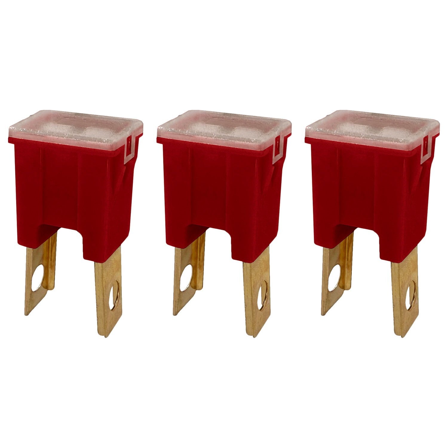 Straight Male Fuse Cartridge FLM PAL Auto Link for Car Truck RV SUV 50A 3 Pack
