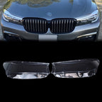 Headlight Lens Clear Cover Lamp Shade A Pair for BMW 7 Series G11 G12 2016 2019