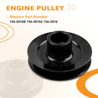 756-0978B Engine Pulley for Cub Cadet MTD RZT GTX LGT LT-1046