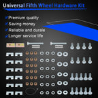 16111 5th Wheel Hitch Rail Hardware Mounting Kit Trailer Hitch Mount for Reese