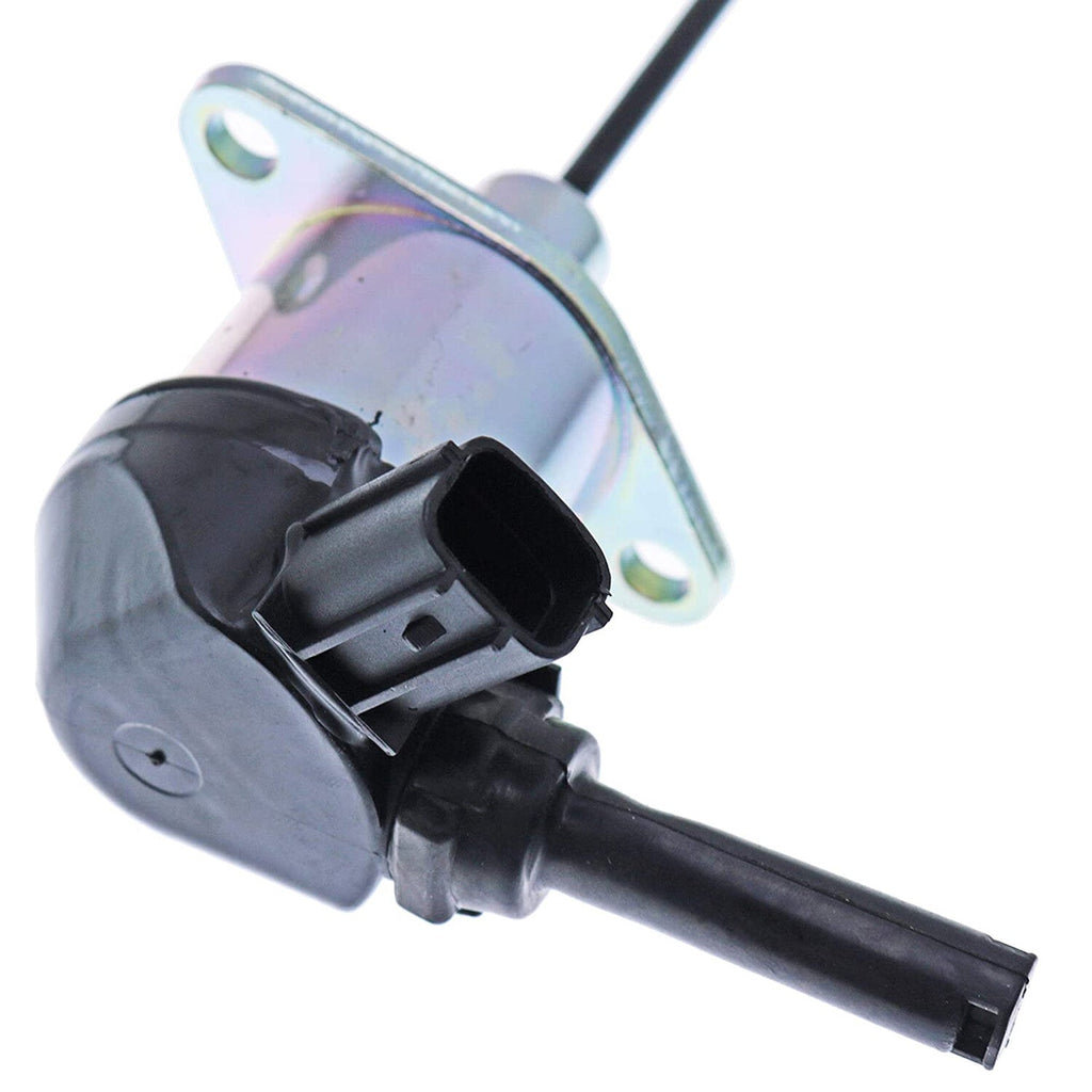 1A021 60015 Fuel Solenoid for Kubota V2203 Vermeer V500LTHD Vacuum Machine