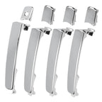 4 Exterior Door Handles Front Rear for 03-15 Nissan Rogue Infiniti FX35