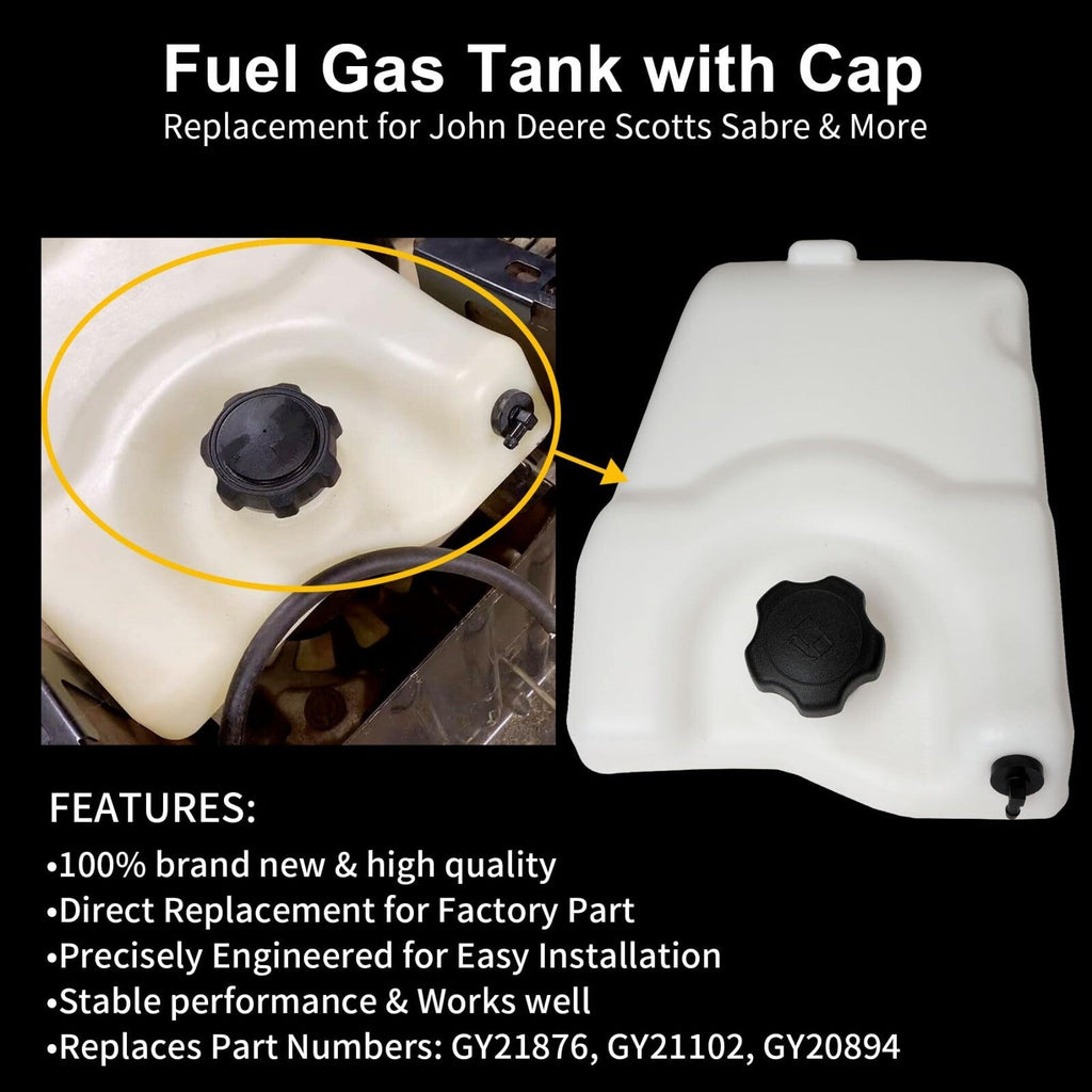 GY21876 Gas Fuel Tank for John Deere D100 D105 D110 D120 D130 D140 D150 D160