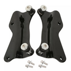 Black Docking Hardware Kit 4 Point for Harley Davidson Touring 2014 2026 2023