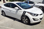 3 Inch Dual Fender Stripe Hash Mark Decal Graphic Kit for Hyundai Elantra