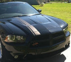 6 Inch Offset Vinyl Rally Racing Stripe Kit for Dodge Charger