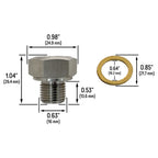 Oil Pressure Sensor Adapter for Chevy GM LS Engines LS1 LS2 LS3 LSX M16x1.5