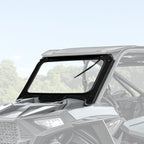 Glass Front Full Windshield for 2019-2023 Polaris RZR XP XP4 1000 Black