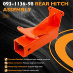 093 1136 98 Red 2 Inch Trailer Hitch Kit For Bad Boy Maverick 2021 Up