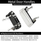 Metal Exterior Door Handle Set Driver Passenger Side for Ford Ranger Mazda 98 11