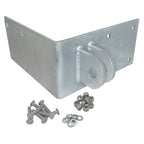 Floating Dock Outside Corner Hinge Plate Female Heavy Duty Galvanized Steel