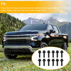 8x1.25 Intake Manifold Bolt for Chevy Gen III LS 3/8 Flanges 4.8 5.3 6.0 6.2L