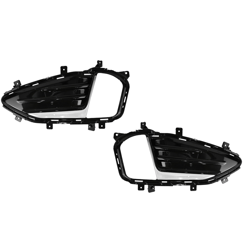 2Pcs Fog Light Cover for Ford Edge 2019-2024 Front Bumper Chrome Trim Bezel