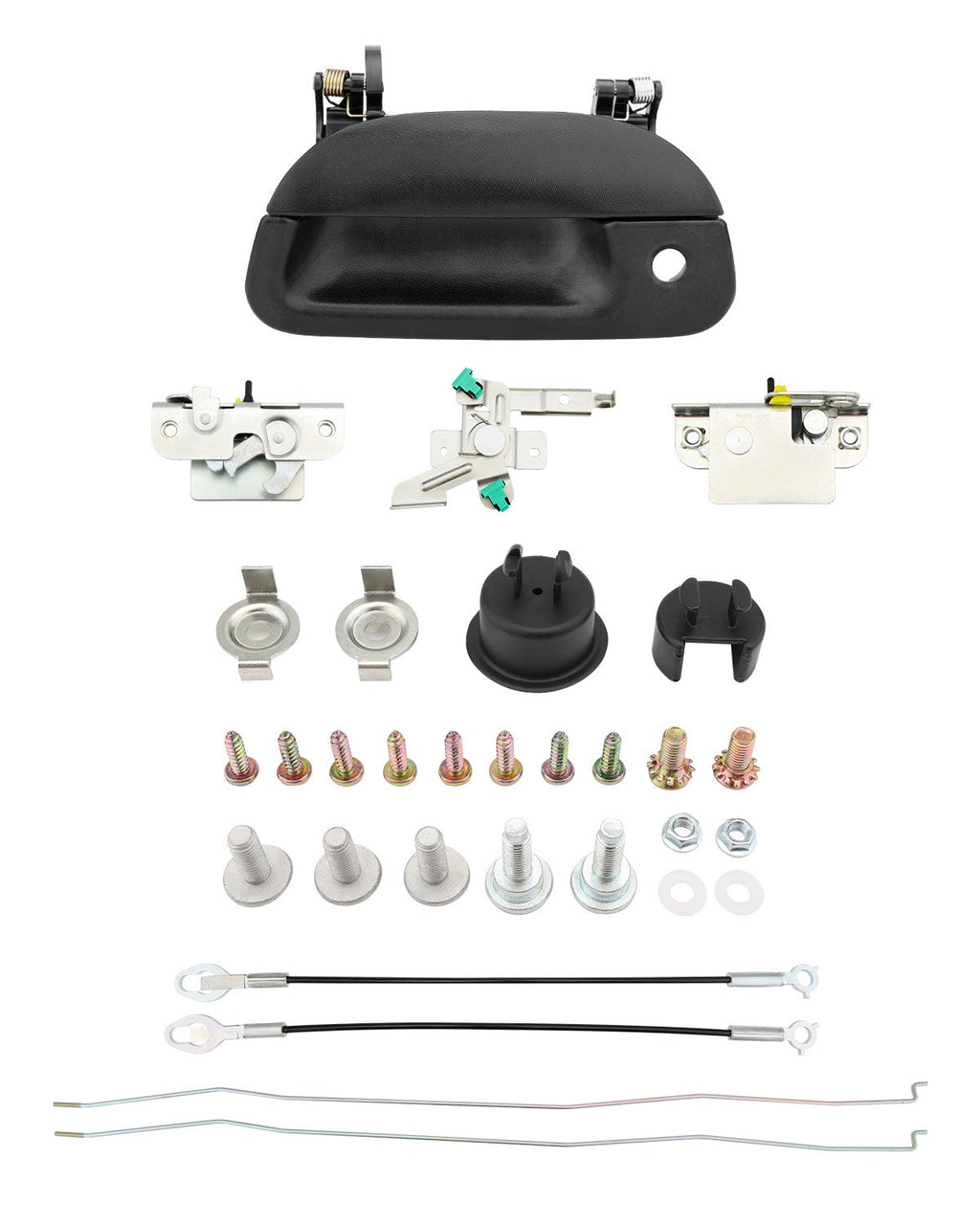Tailgate Latch Rebuild Kit Bezel For 1997 To 2007 Ford F150 F250 F350 Super Duty