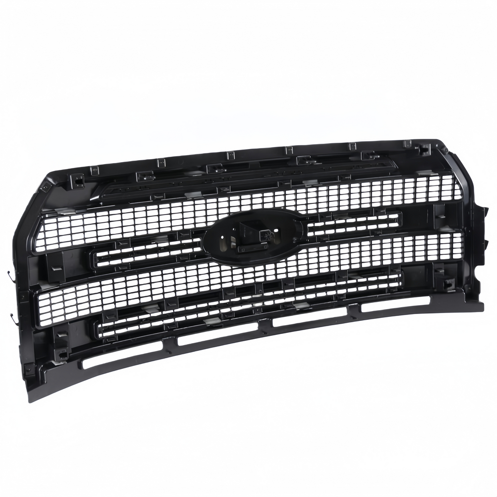 Matte Black Front Bumper Grille W/O Camera Hole for 2015-2017 for Ford F-150