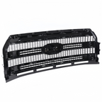 Matte Black Front Bumper Grille W/O Camera Hole for 2015-2017 for Ford F-150