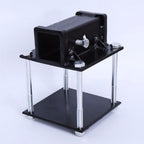 4in Square RV Bumper Receiver Adapter 2in Hitch Mount Rack Cargo Carrier Tube 2