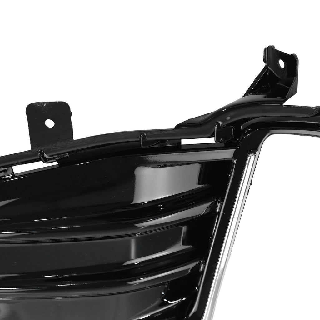 2Pcs Fog Light Cover For 2019-2024 Ford Edge Front Bumper Chrome Trim w/Bezel