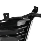2Pcs Fog Light Cover For 2019-2024 Ford Edge Front Bumper Chrome Trim w/Bezel