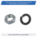 5697702 5667628 Pitman Arm Nut And Lock Washer For Steering Gear Box GM