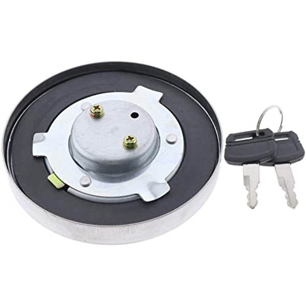 Fuel Cap For John Deere Excavator 330CLC 370C 80C 160C LC 550LC 750 2 Keys