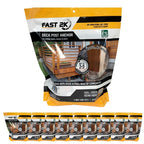 Fast 2K Deck Post Mix Expanding Foam Concrete Alternative for Post Install 10 Pack