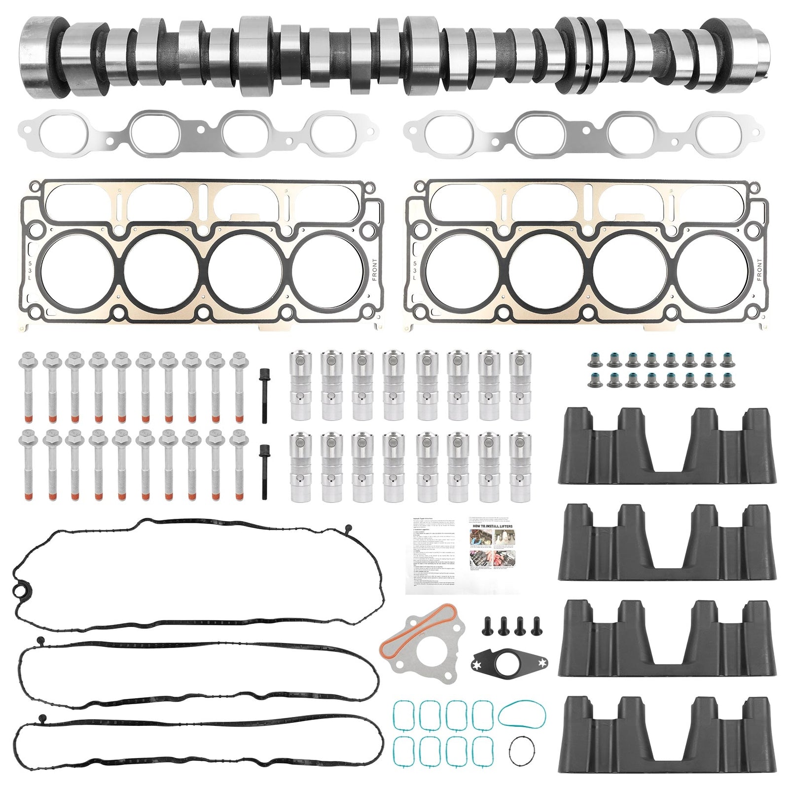 Non A FM Camshaft Lifter Rebuild Kit for Chevy GMC Gen V L83 5.3L 2014 to 2021