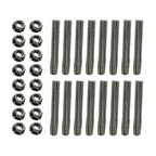 Stainless Exhaust Manifold Stud Kit For Ford 4.6L 5.4L V8 One Side 8 Pcs