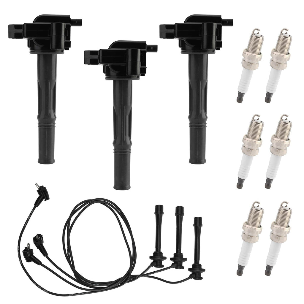 UF156 Ignition Coil & Spark Plugs w Wire for 95-04 Toyota Tacoma Tundra 4Runner