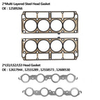Head Full Gasket Set for Chevy Silverado 1500 Express GMC Sierra 5.3L 4.8L 02 11