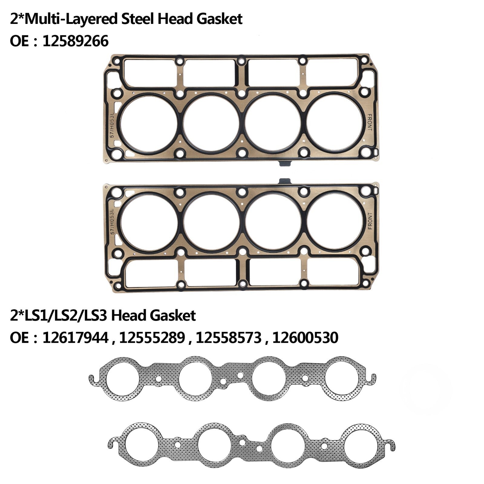 Head Full Gasket Set for Chevy Silverado 1500 Express GMC Sierra 5.3L 4.8L 02 11