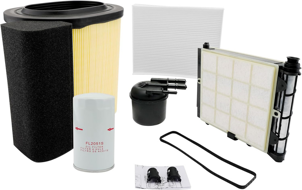 FD4624 6.7L Diesel Fuel Filter Kit for Ford F250 F350 Super Duty 17 to 19 FP92