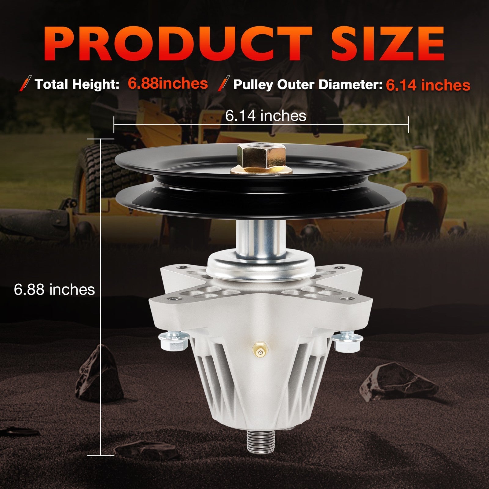 61809260 Mower Spindle for Cub Cadet ZT1 Craftsman Z5200 Troy Bilt 42 Inch