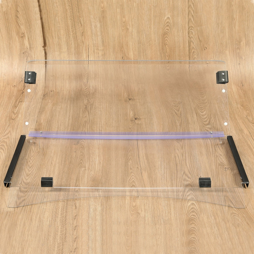 Clear Fold Down Golf Cart Windshield Windscreen for EZGO TXT 2014 Plus
