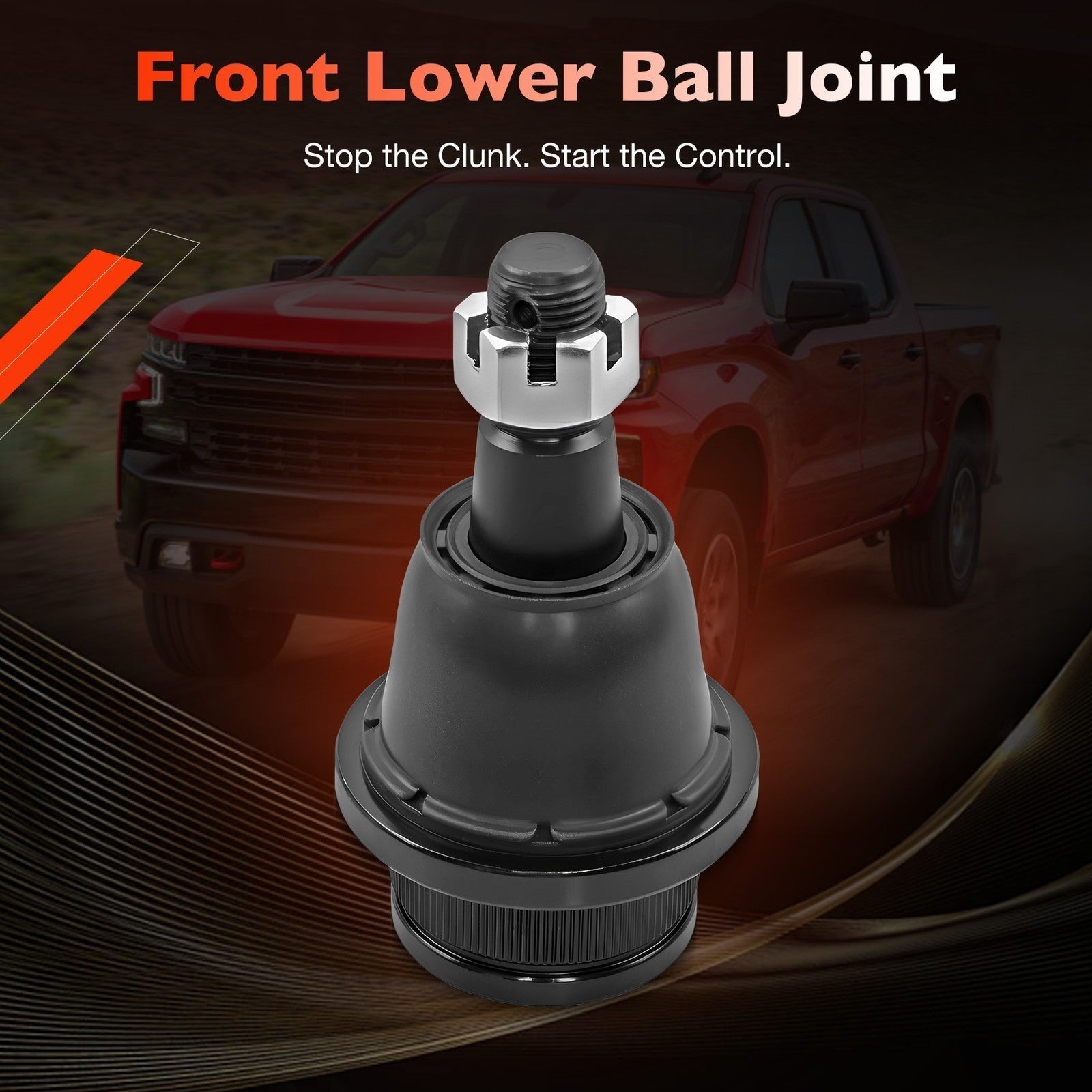 Front Lower Ball Joints for Chevy GMC Silverado Sierra Cadillac Escalade 2 Pack