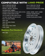 808129C Deck Pulley for Land Pride Z44 Z48 Z52 Z54 Zsr54 Zsr60 Zxt54 2 Pack