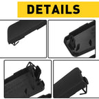 Front Bumper Tow Hook Eye Cover Cap 2X for Toyota RAV4 2019 2020 2021 2022 2023