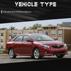 Fit 2009-2010 Toyota Corolla LE CE XLE XRS Chrome Fog Lights Lamps Pair w/wiring