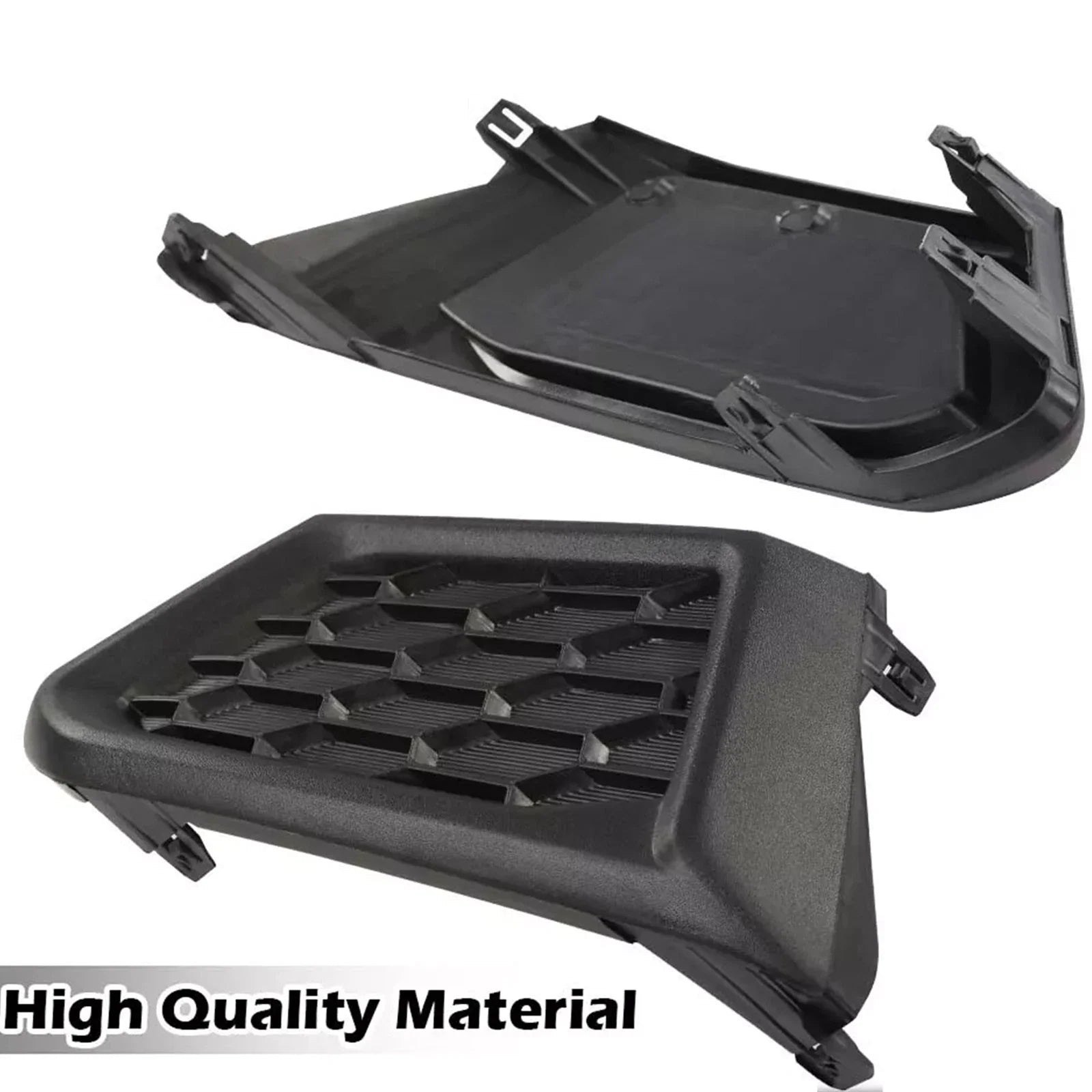 A Pair Front Bumper Lamp Bezel Fog Light Cover Fit For 2019-2021 Nissan Altima
