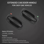 Exterior Door Handles Front Left Right for 1999-2007 for Chevy for GMC Sierra