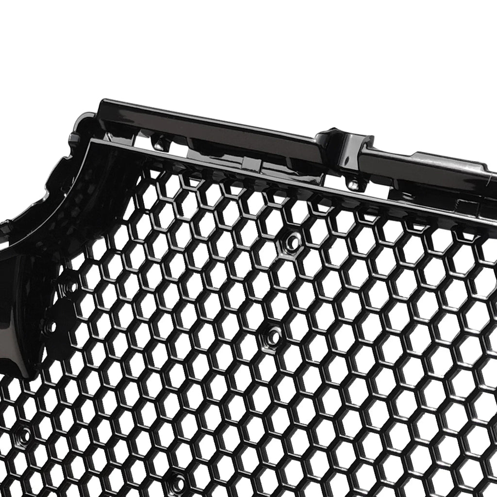 Front Bumper Honeycomb Chrome Trim Grille for 2019-21 for Toyota Rav4